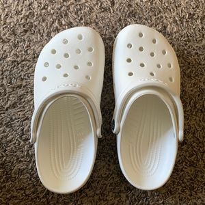 White Crocs